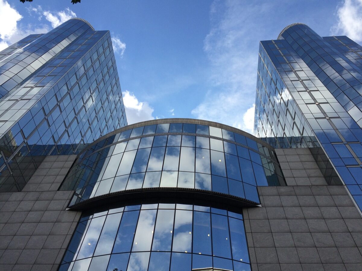 Passing by the European Parliament Office Building - Private Walking Tour