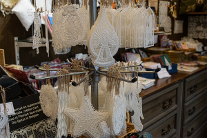 Belgian lace-making has been world-famous since the 16th century.