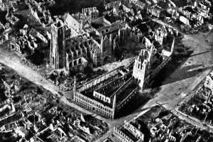 During World War I, Belgium’s city of Ypres was almost completely destroyed, but it was rebuilt brick by brick.