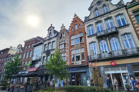Explore the elegant historic architecture of IJzerenleen during a private walking tour of Mechelen