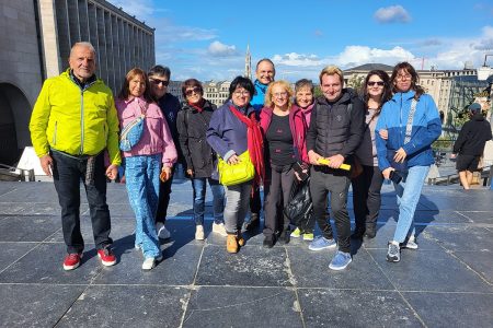 Български екскурзовод в Белгия